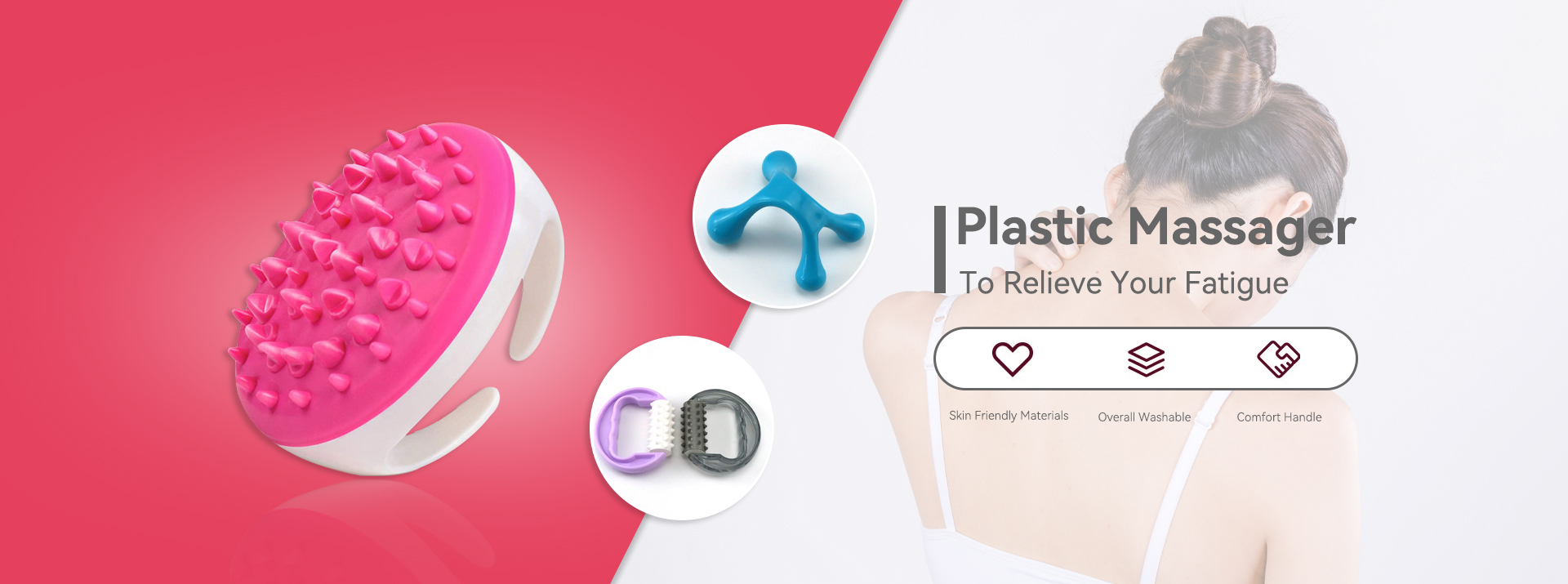 Fabricantes e fornecedores de escova de massagem de plástico